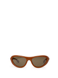 Bottega Veneta Brown Acetate Sporty Sunglasses – Siebentaschen