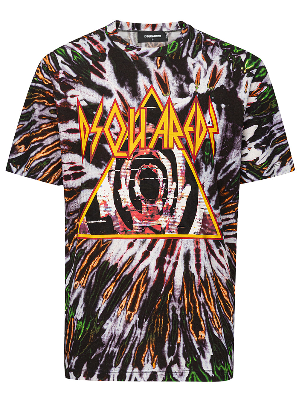 Dsquared2 Multicolor Print T-Shirt