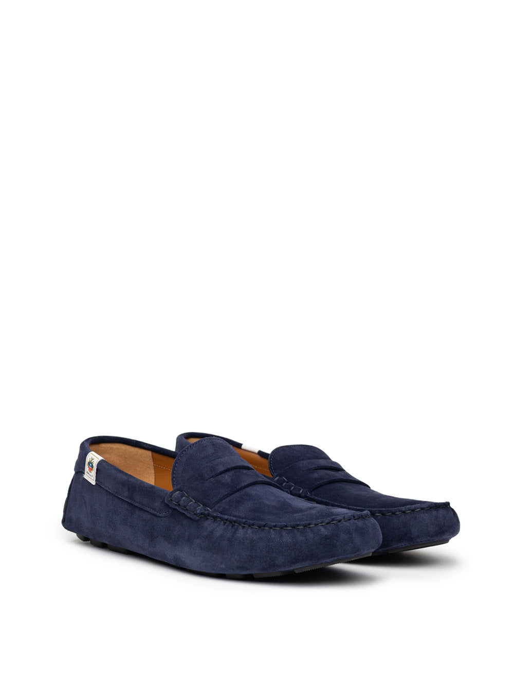 Bally Blue Suede Loafers