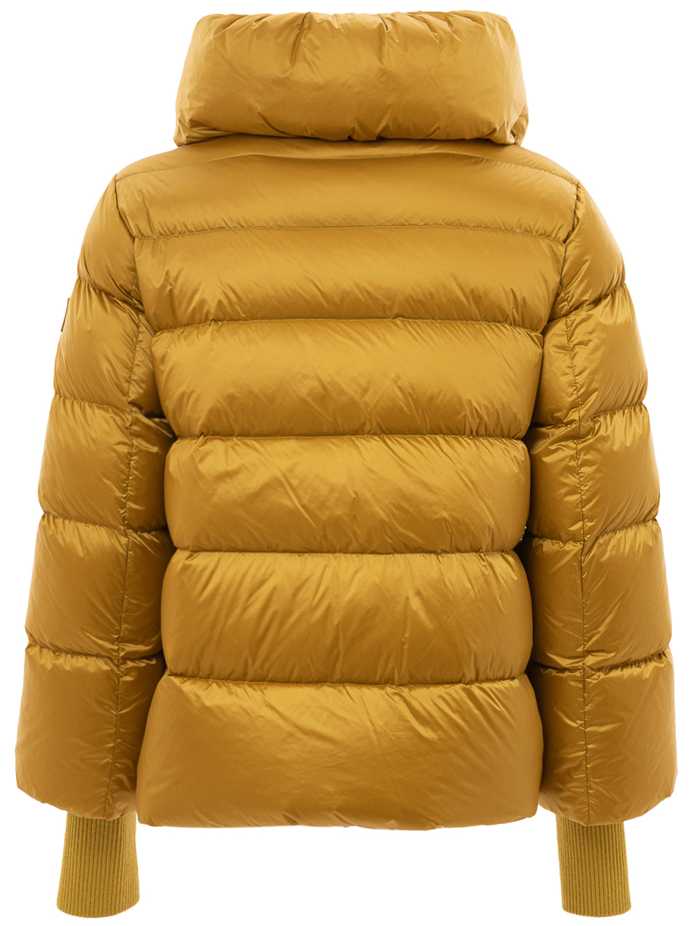ADD knit detachable cuffs down jacket