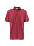 Gran Sasso Organic Cotton Cherry Red Classic Polo