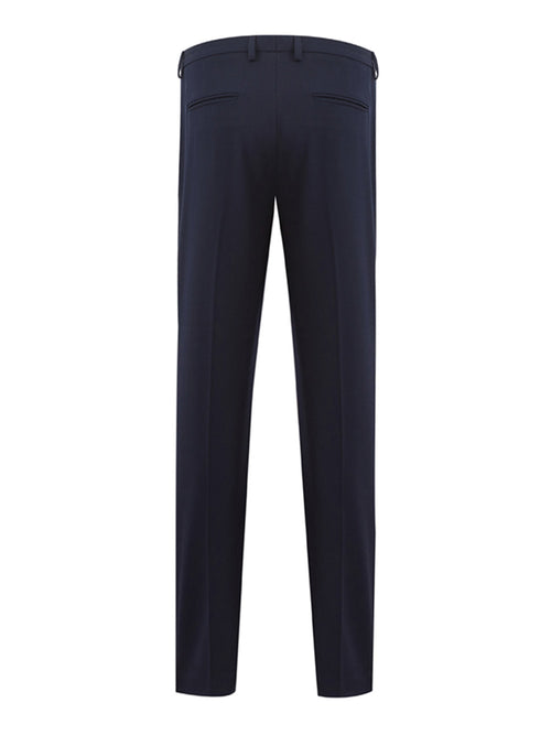 Blue Wool Trousers Lardini