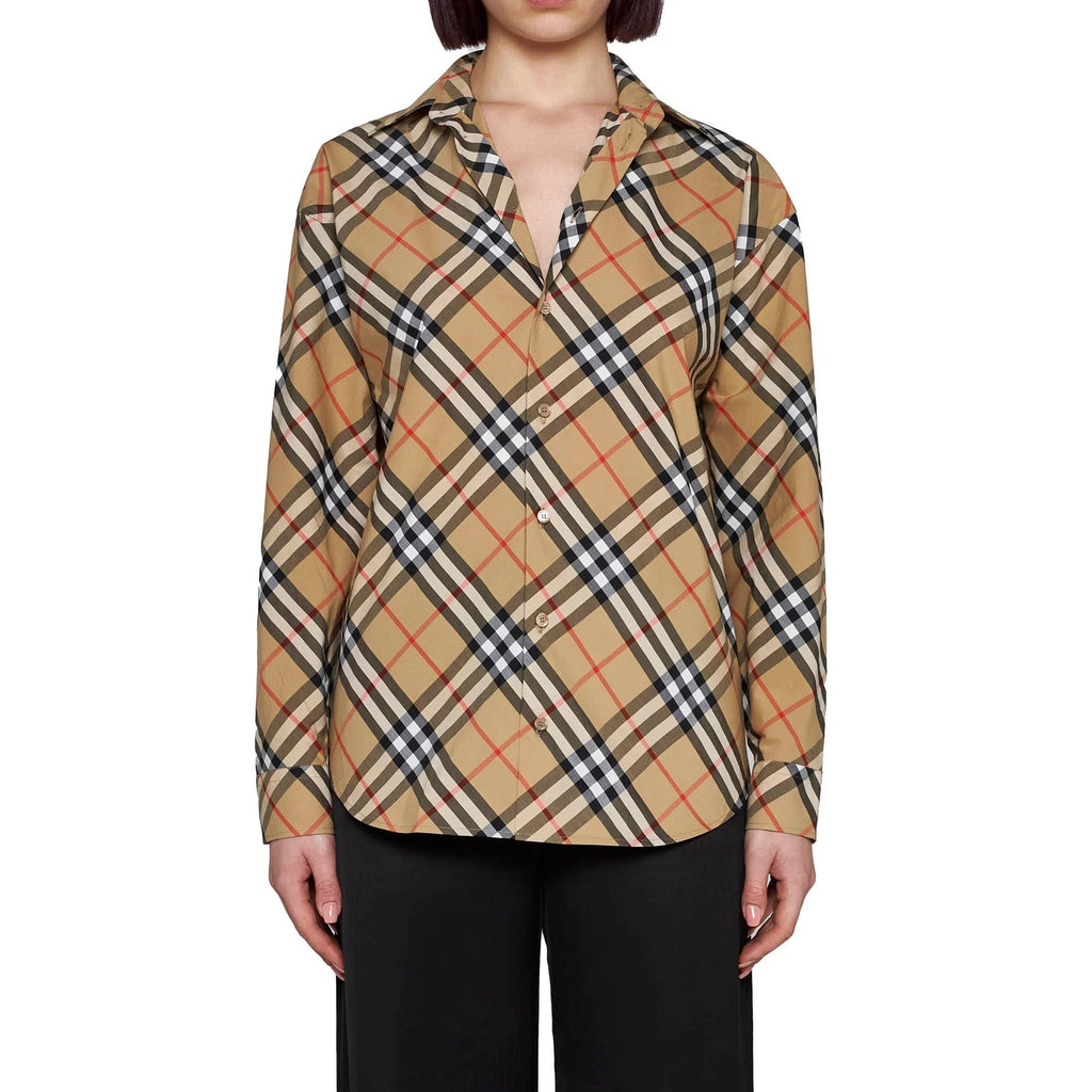 Burberry Check Cotton Shirt