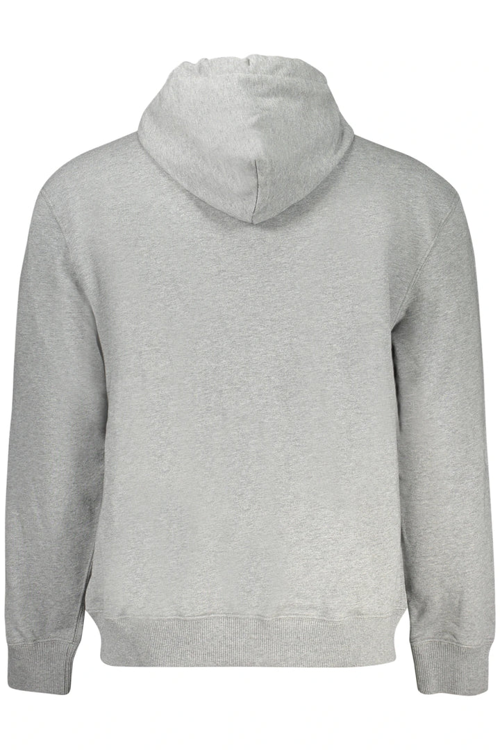 CALVIN KLEIN MEN&#39;S ZIPPED SWEATSHIRT GREY