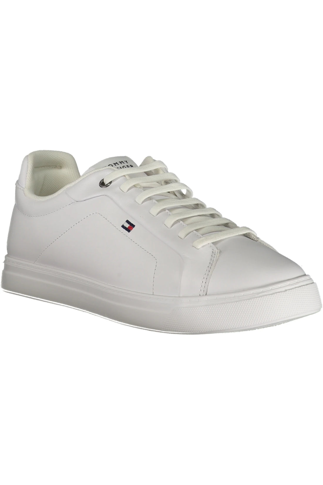 TOMMY HILFIGER MEN&#39;S WHITE SPORTS SHOES