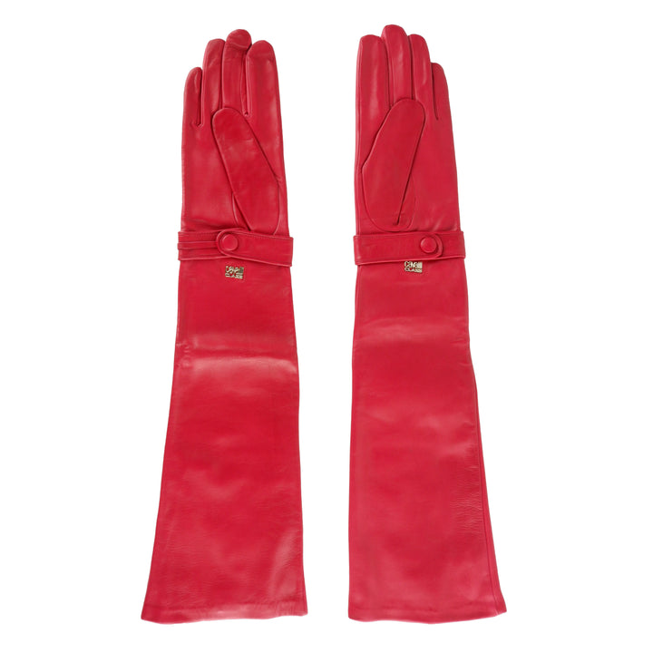 Cavalli-Handschuhe, rot, Damen