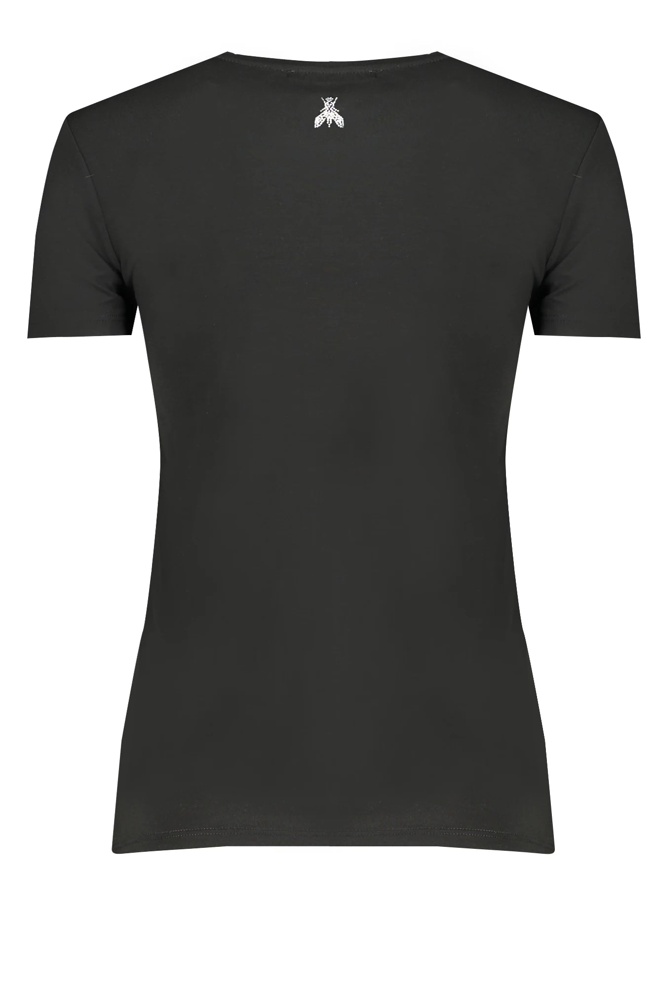 PATRIZIA PEPE WOMEN&#39;S SHORT SLEEVE T-SHIRT BLACK