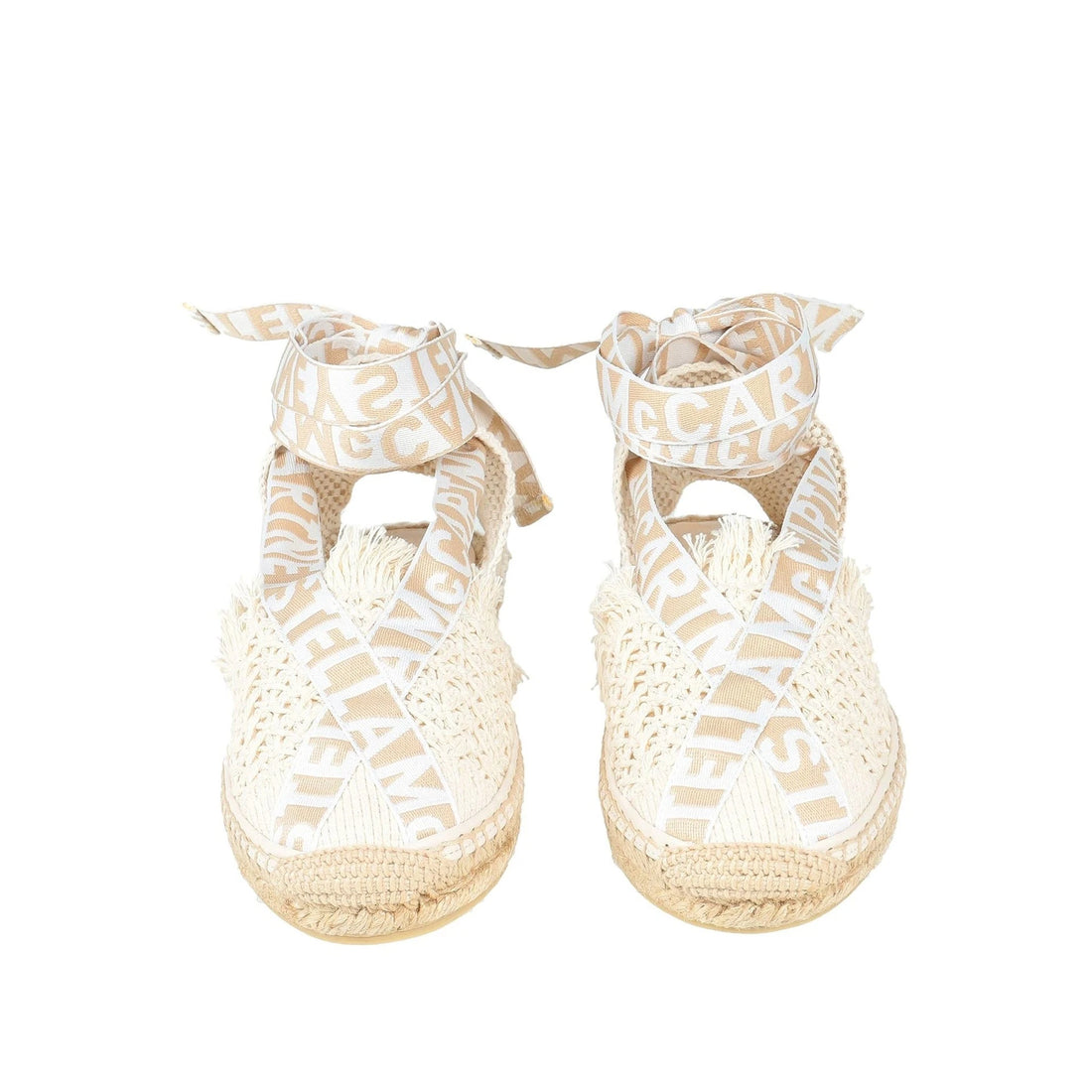 Stella McCartney Logo Canvas Espadrilles