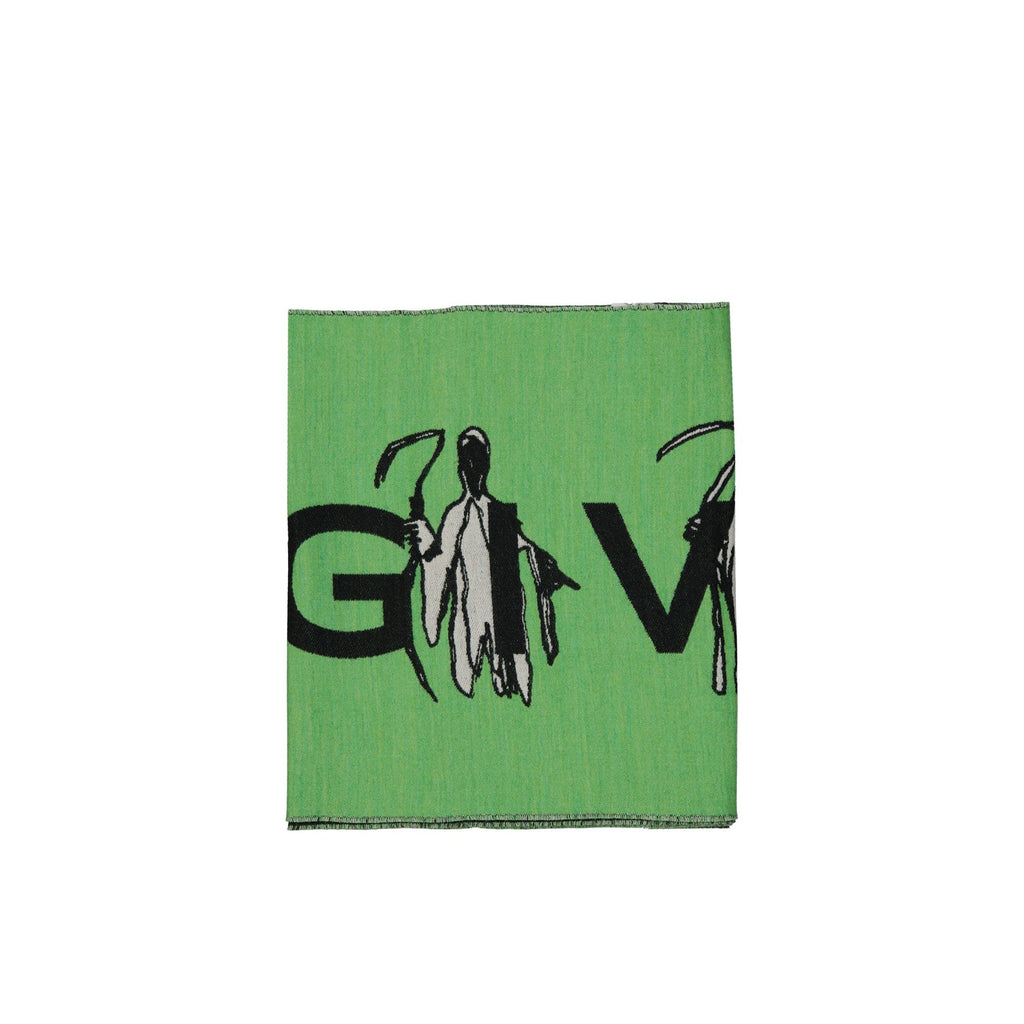 Givenchy Logo Wool Scarf