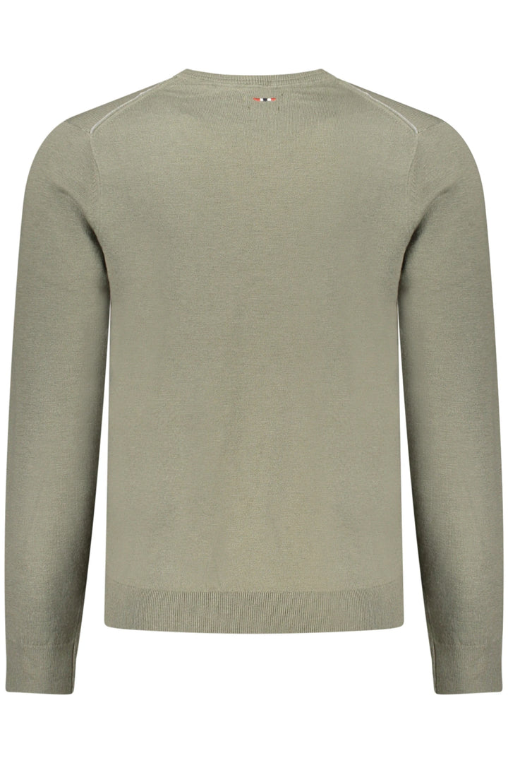 NAPAPIJRI MEN&#39;S GREEN SWEATER