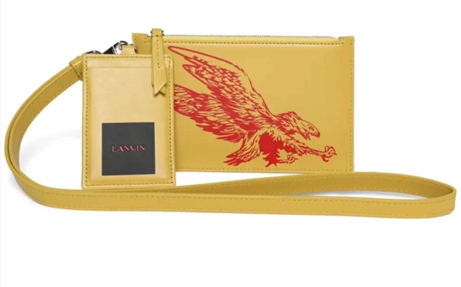 Lanvin Wallets Yellow Man