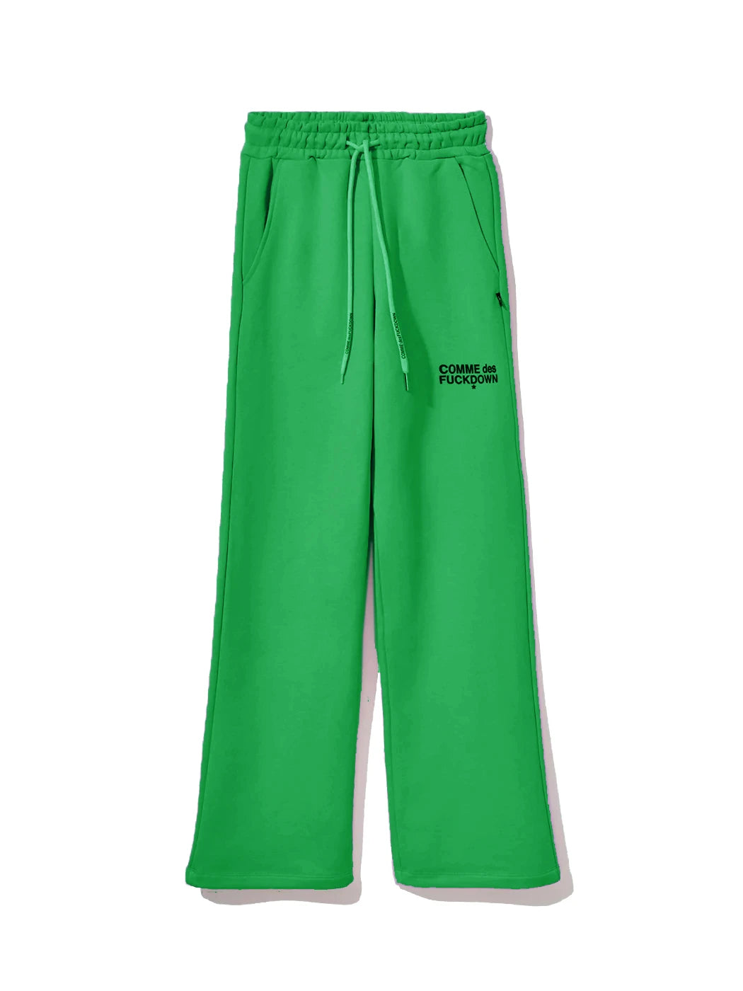 Comme Des Fuckdown Trousers Green Woman