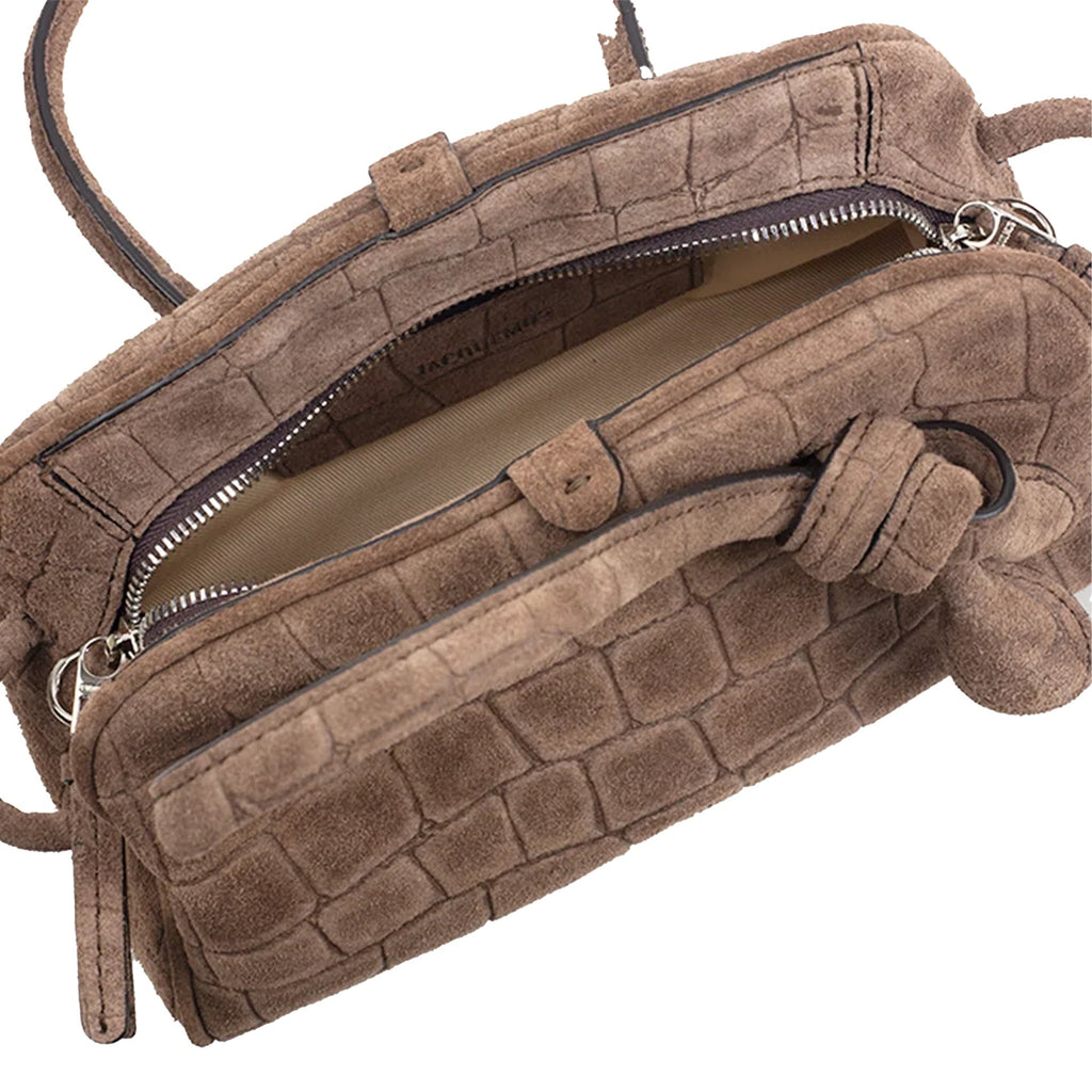 Jacquemus Le Petit Turismo Croco Bag