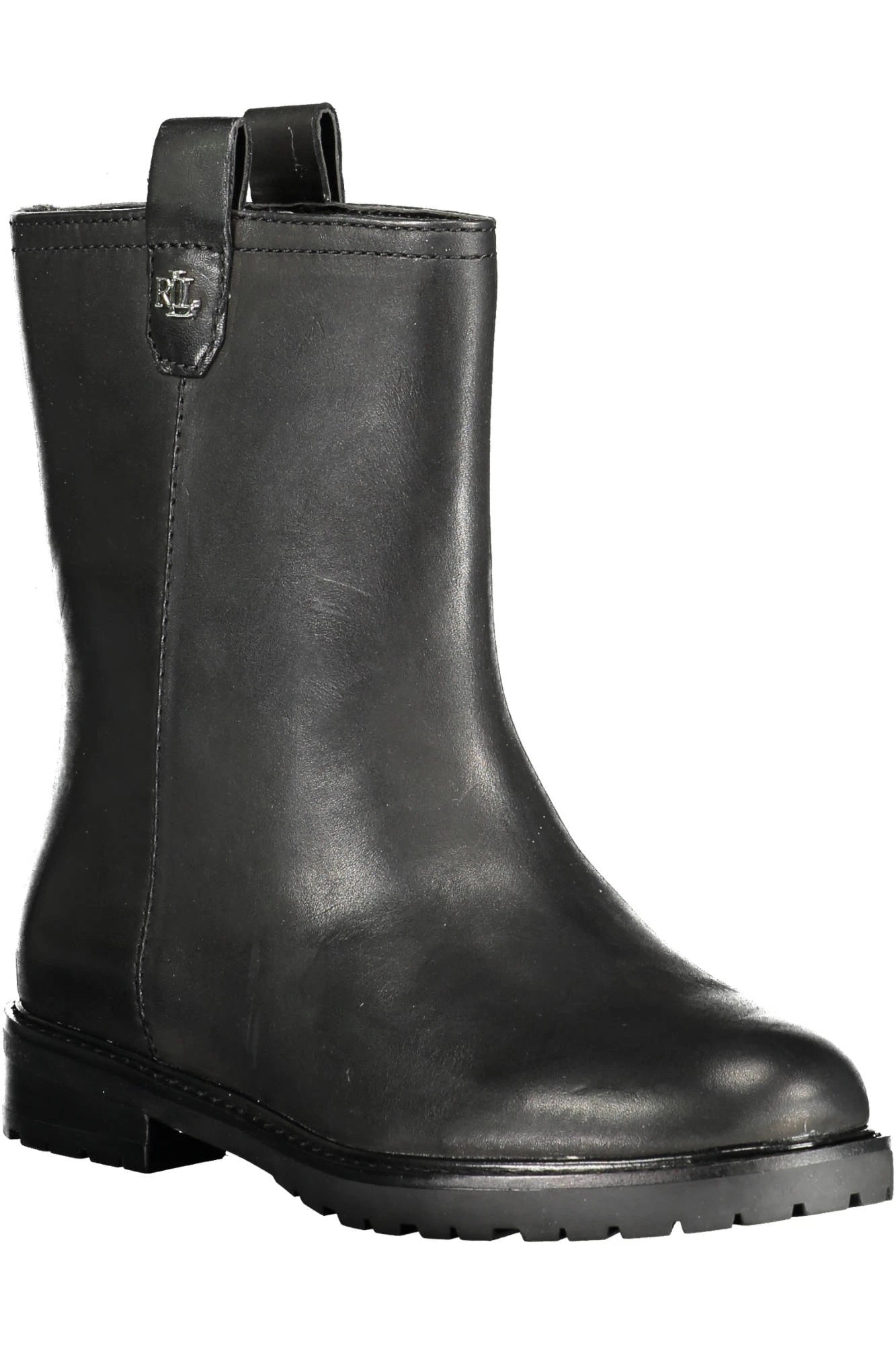 RALPH LAUREN WOMEN&#39;S BOOT FOOTWEAR BLACK