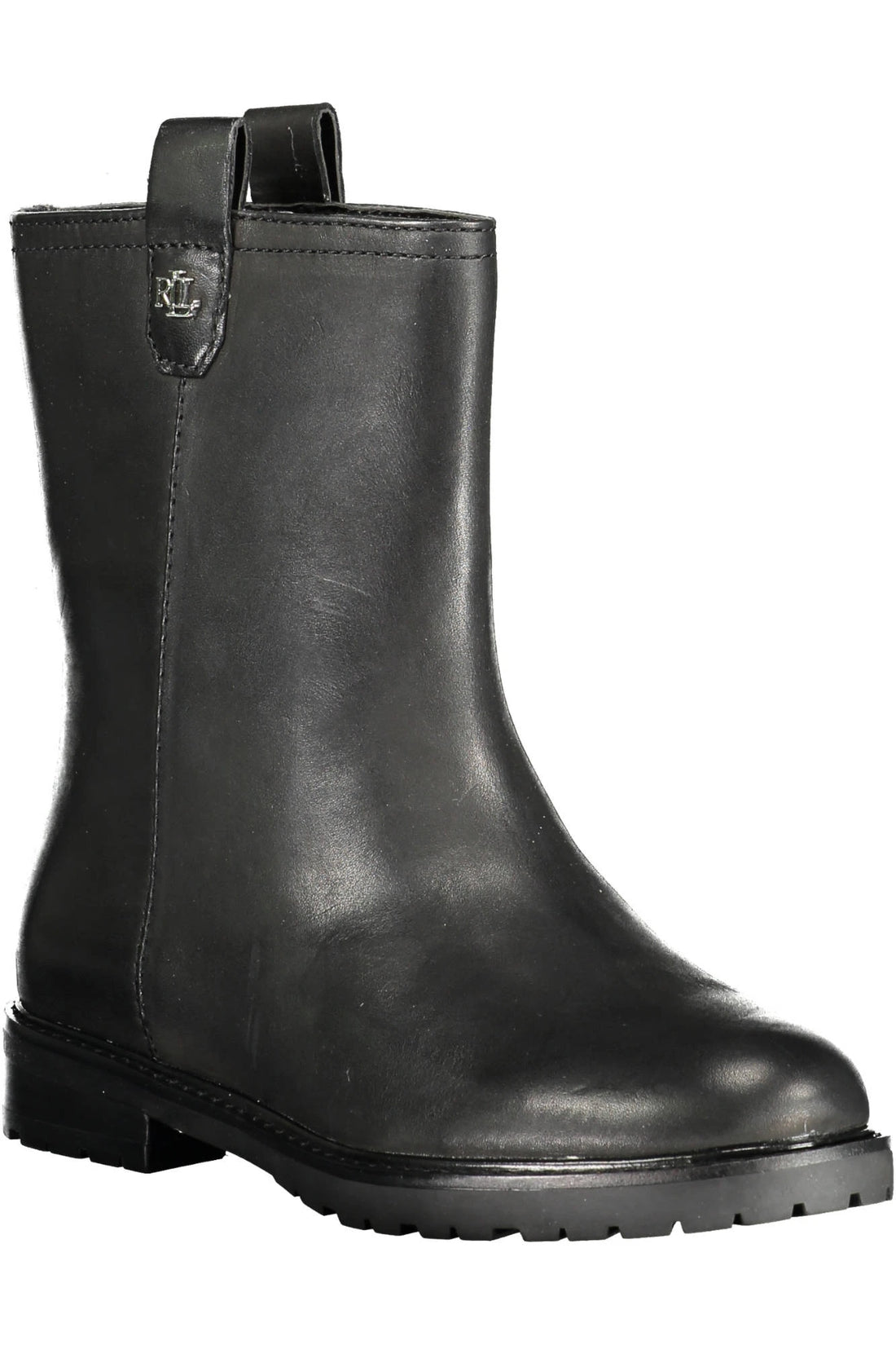 RALPH LAUREN WOMEN&#39;S BOOT FOOTWEAR BLACK