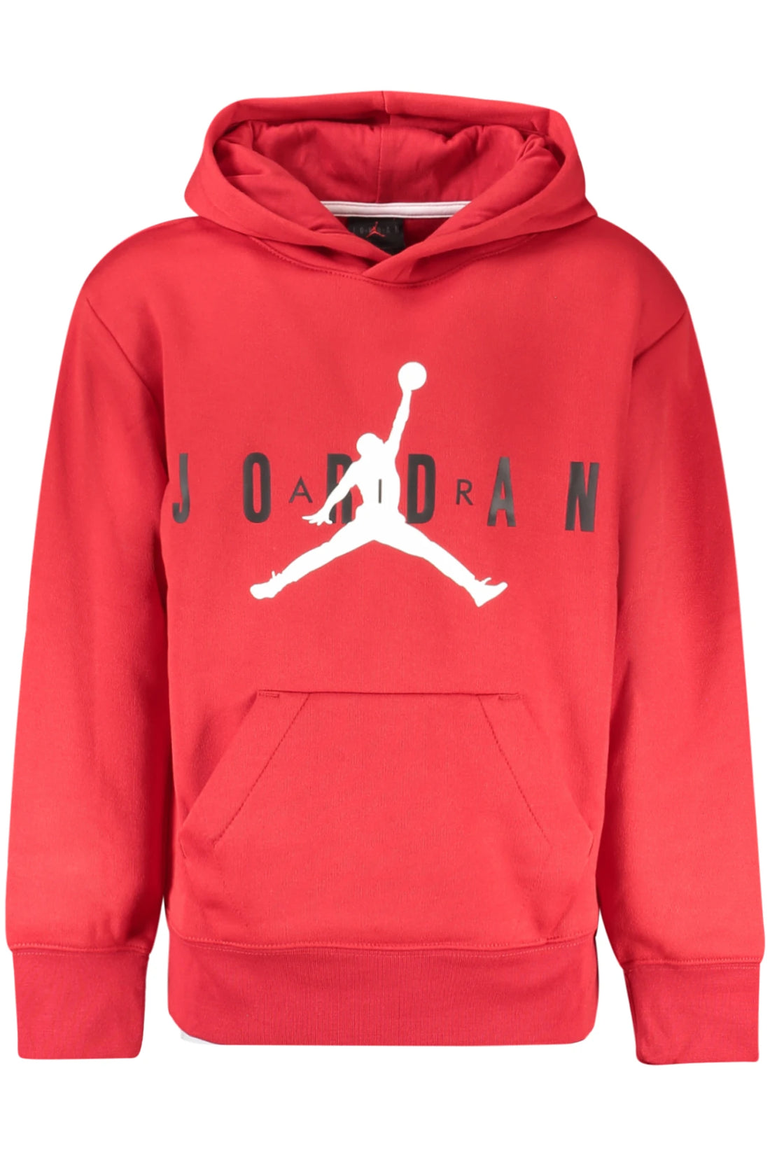 JORDAN MEN&#39;S RED ZIP-UP SWEATSHIRT