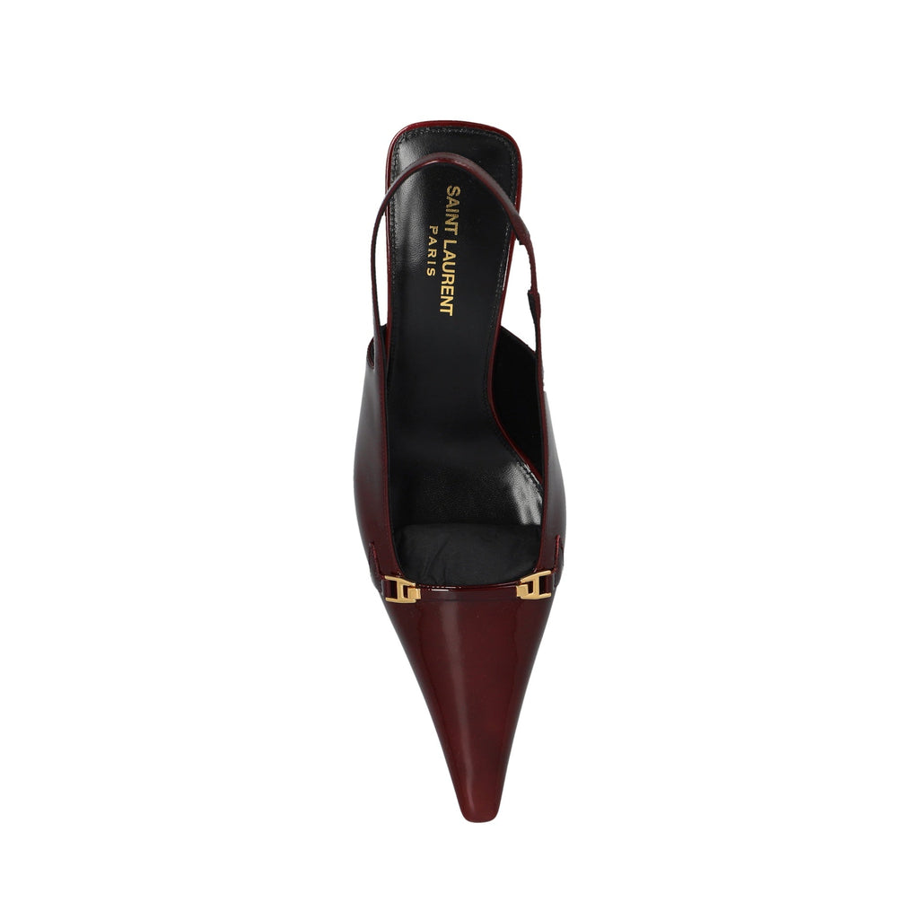 Saint Laurent 'Carine' Leather Slingback Pumps