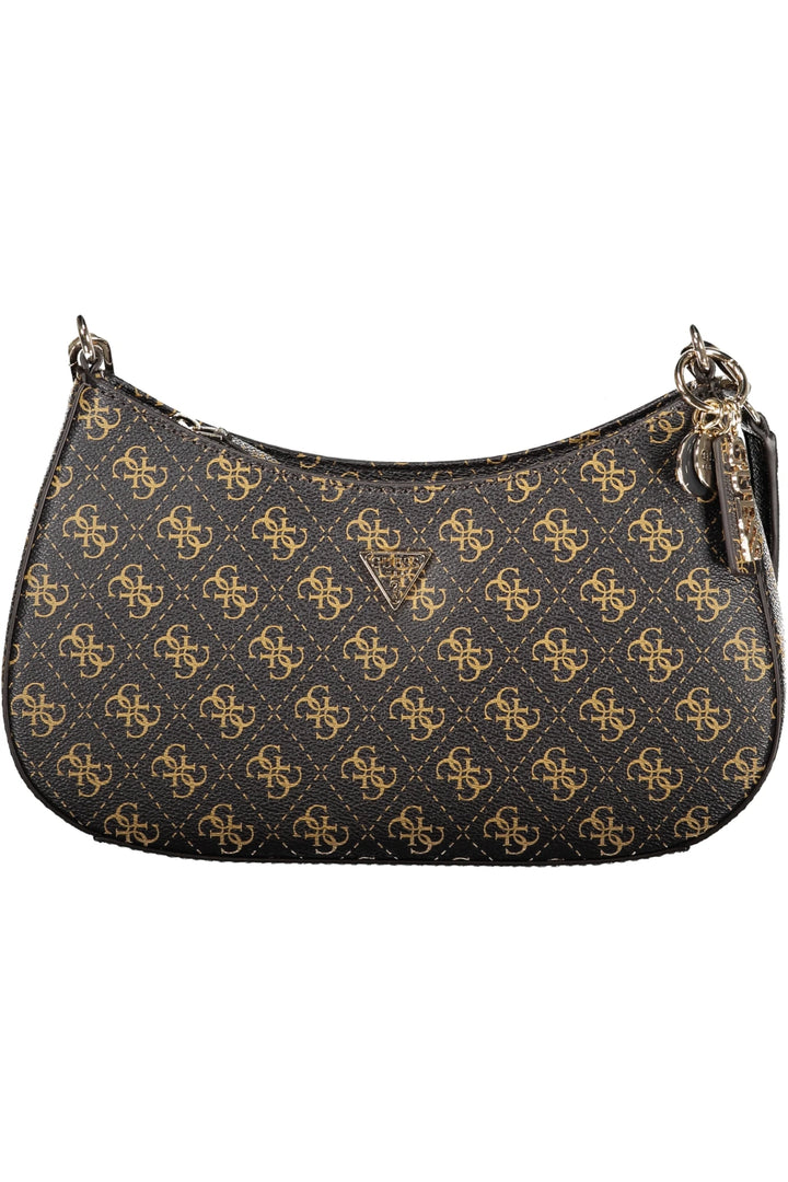 GUESS JEANS WOMEN&#39;S BROWN BAG