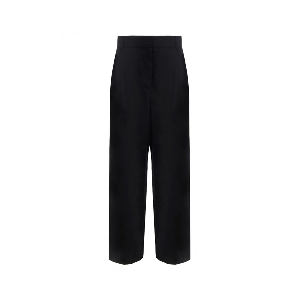 Salvatore Ferragamo Silk And Linen Pants
