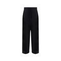 Salvatore Ferragamo Silk And Linen Pants