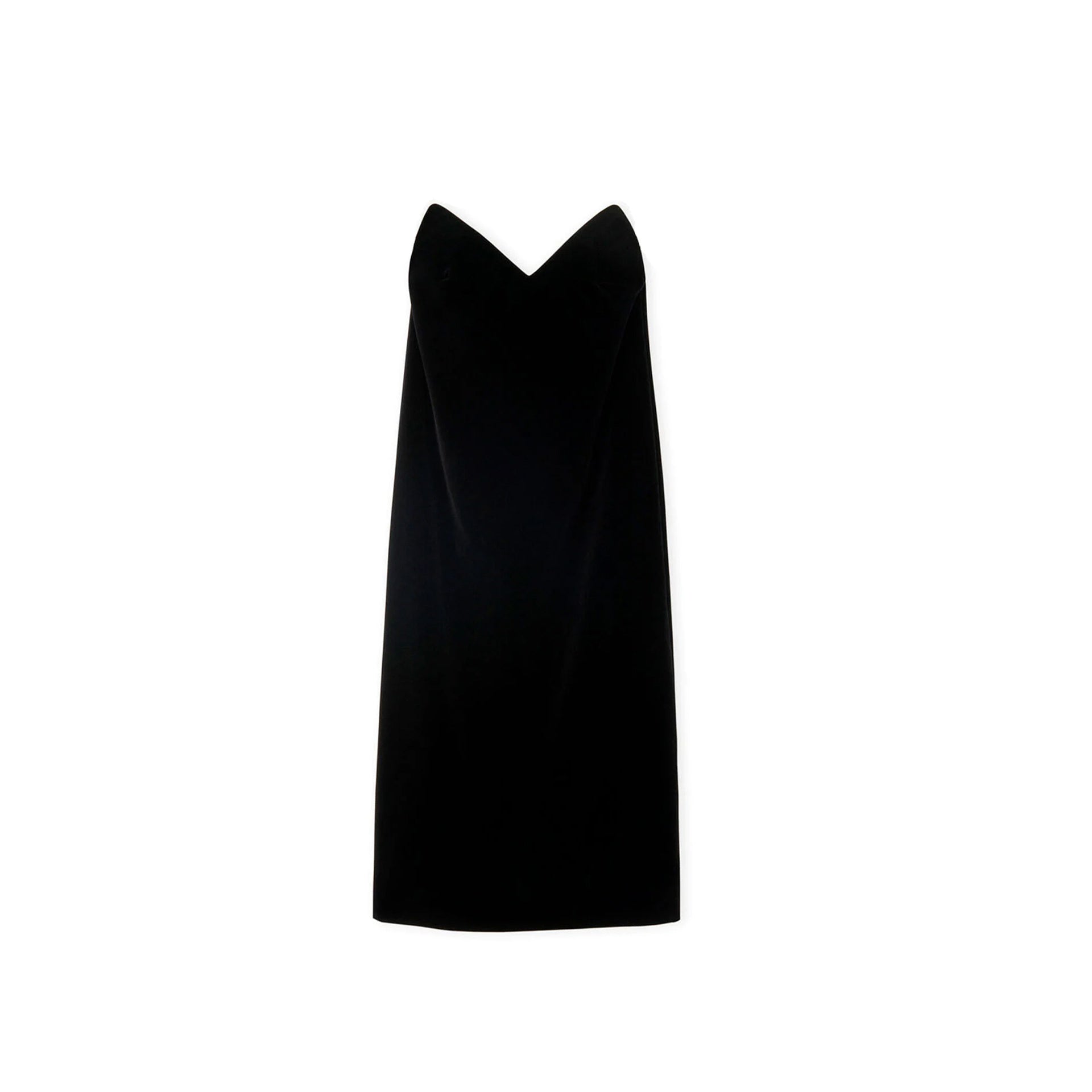 Loewe Bustier Velvet Dress