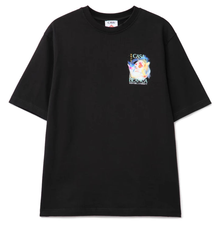 Casablanca T-shirt & Top Black Man