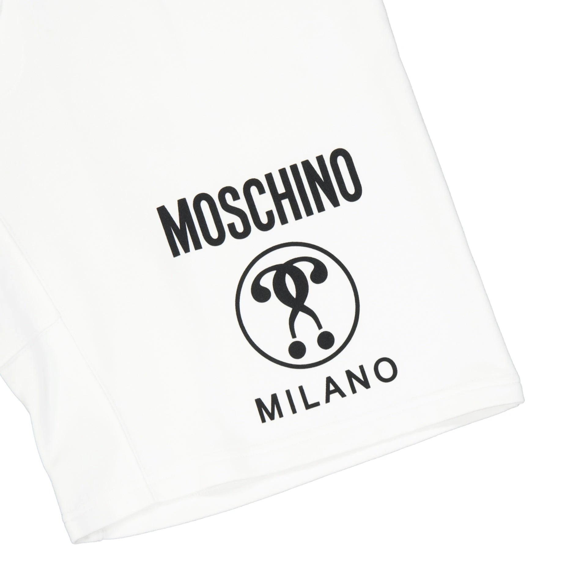 Moschino Couture Cotton Logo Shorts