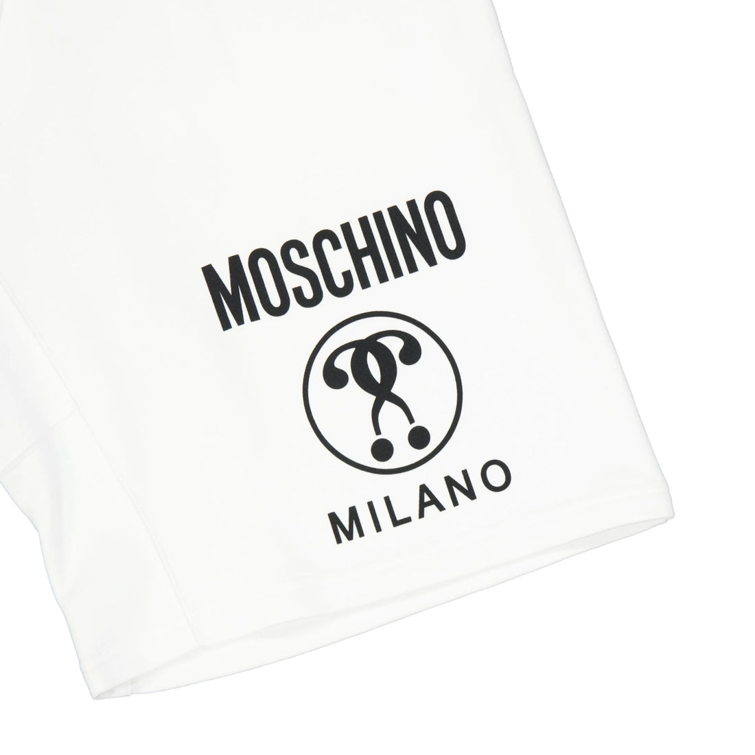 Moschino Couture Cotton Logo Shorts