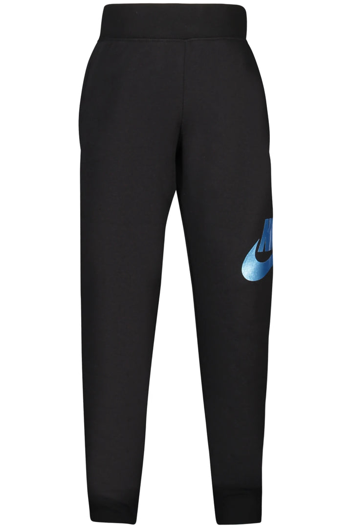 NIKE KIDS&#39; BLACK LONG TRACK PANTS