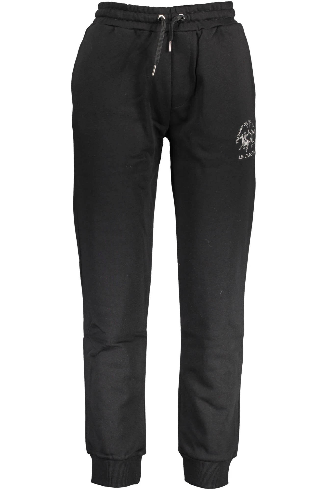 LA MARTINA BLACK MEN&#39;S PANTS