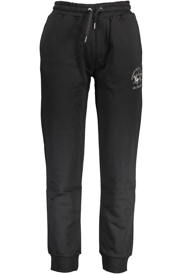 LA MARTINA BLACK MEN&#39;S PANTS