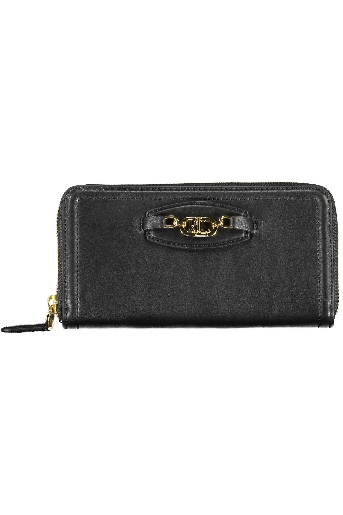 RALPH LAUREN WOMEN&#39;S WALLET BLACK
