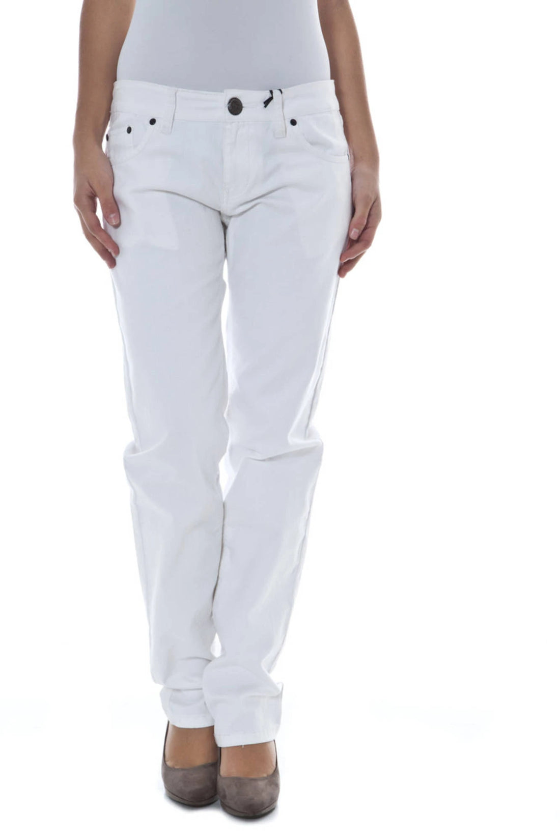 PHARD WHITE WOMEN&#39;S PANTS