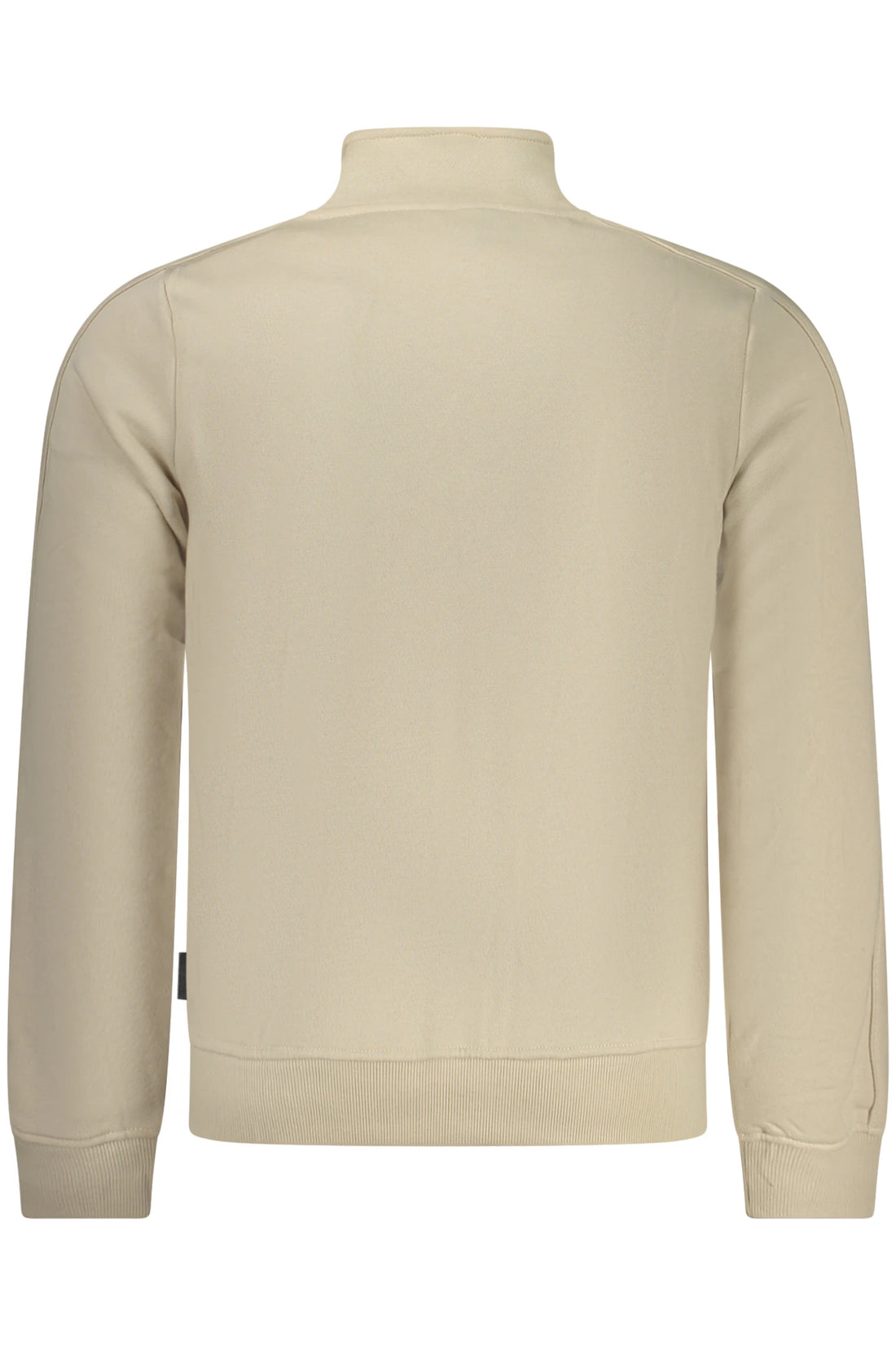US GRAND MEN&#39;S BEIGE ZIP-UP SWEATSHIRT