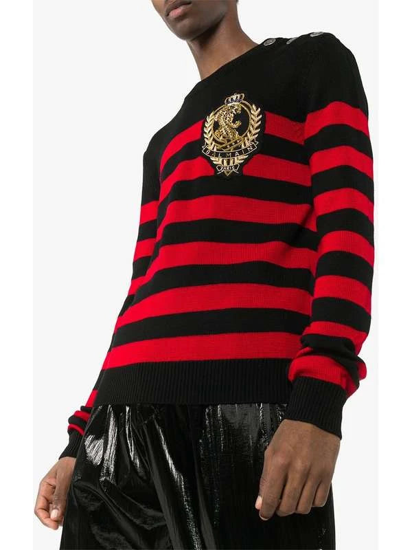 Balmain Sweaters Black Man