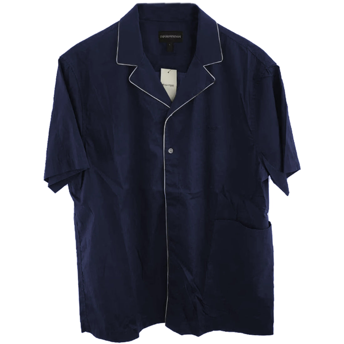 Emporio Armani Shirts Blue Man