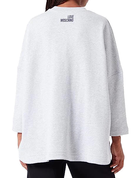 Love Moschino Sweatshirts Grey Woman