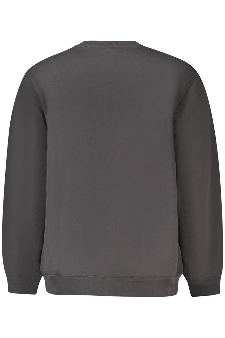 VANS MEN&#39;S BLACK ZIP-UP SWEATSHIRT