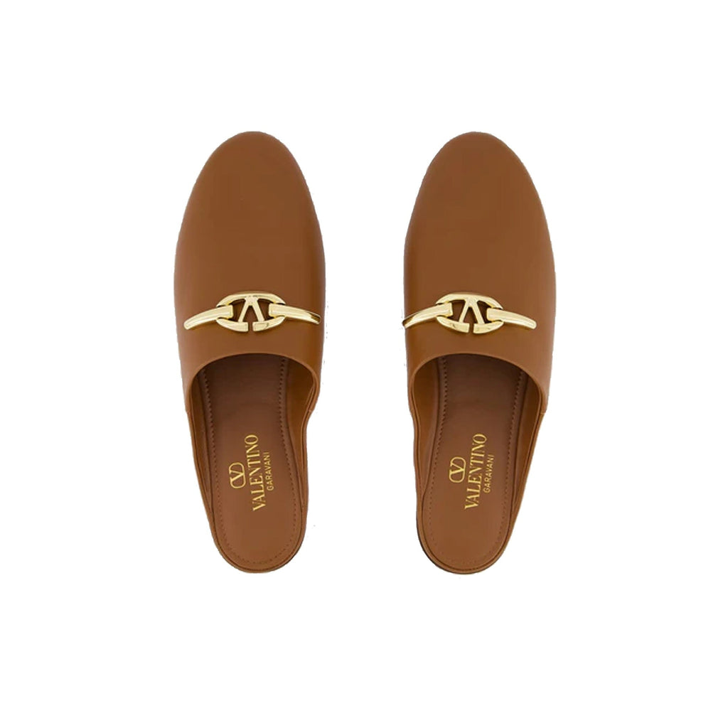 Valentino Garavani VLogo Signature Leather Mules