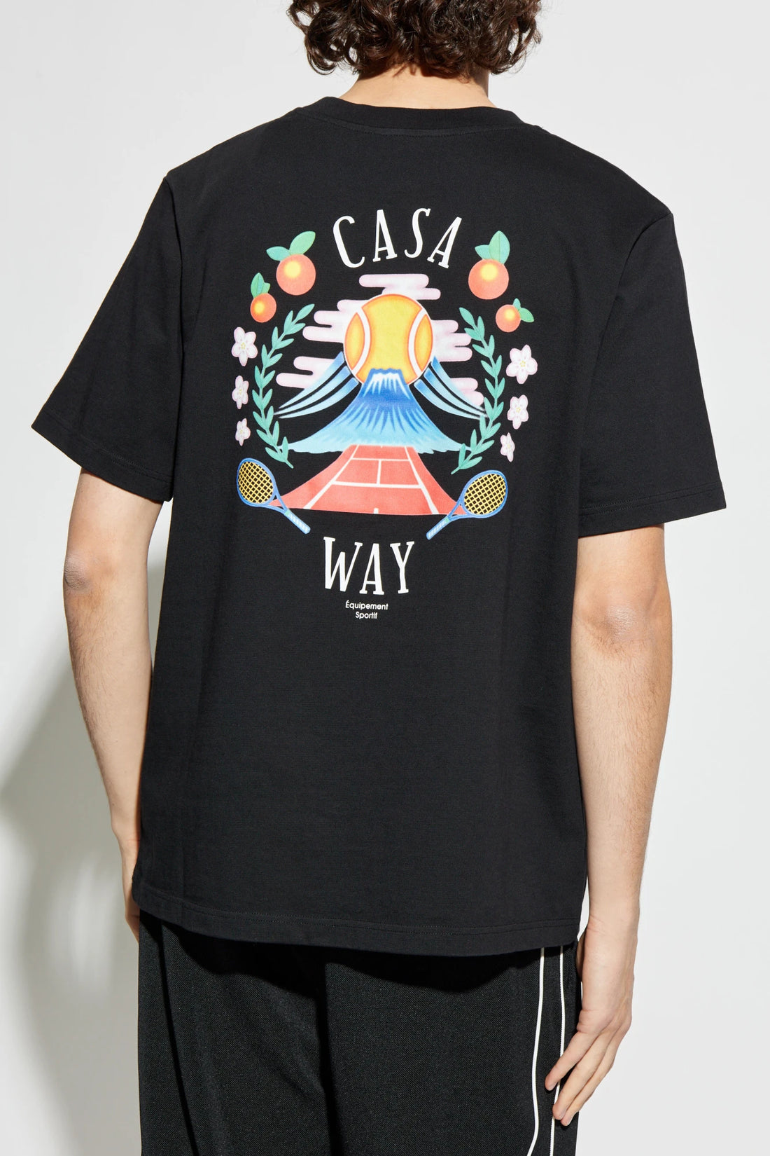 Casablanca T-shirt & Top Black Man