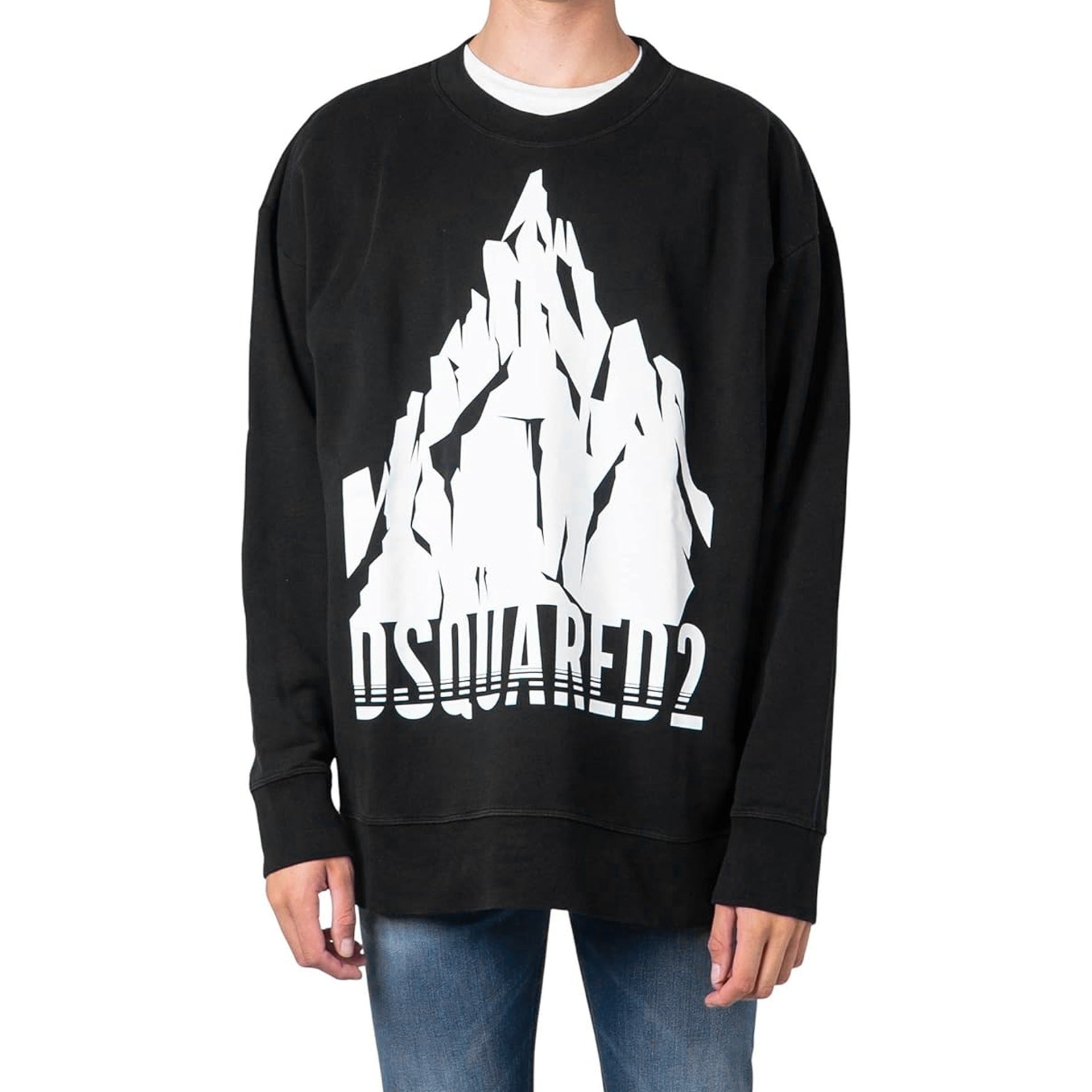 Dsquared2 Cotton Logo Sweatshirt - MEN CLOTHING - DSQUARED2 - Tluxy New