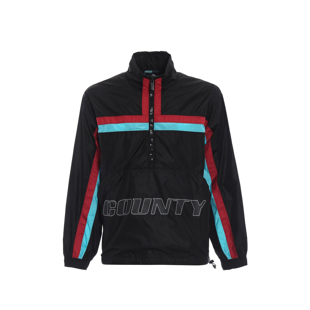 Marcelo Burlon Logo Windbreaker Jacket