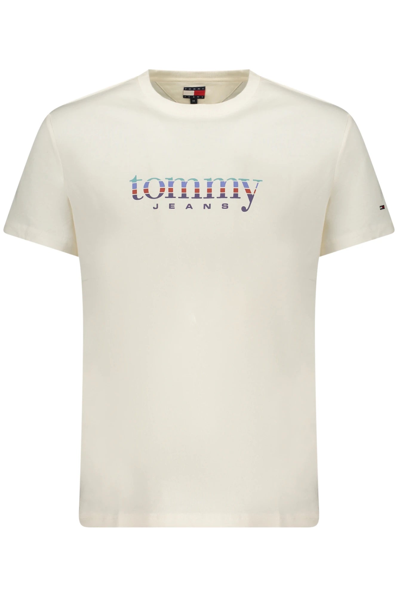 TOMMY HILFIGER MEN&#39;S SHORT-SLEEVE T-SHIRT WHITE