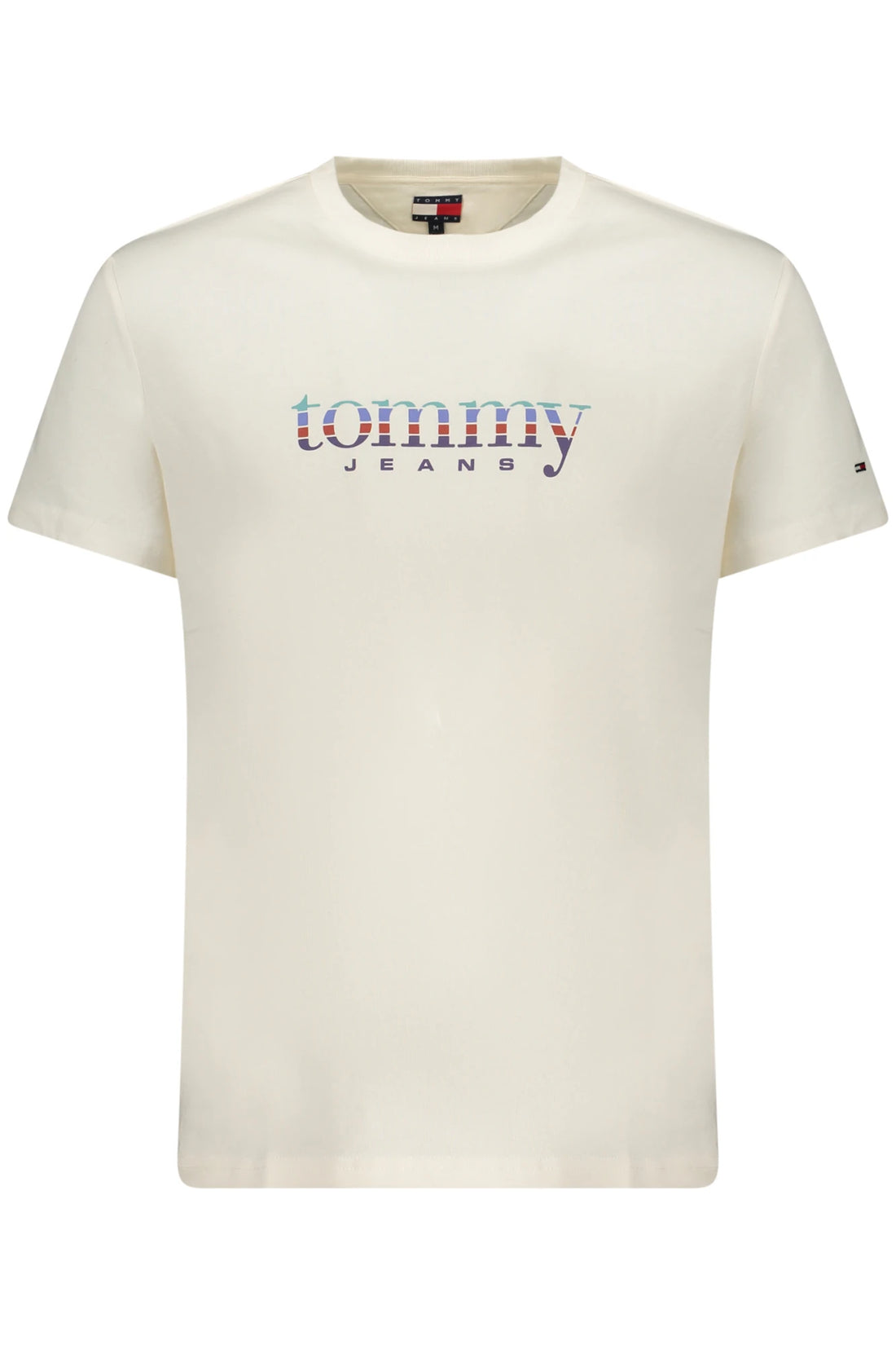 TOMMY HILFIGER MEN&#39;S SHORT-SLEEVE T-SHIRT WHITE