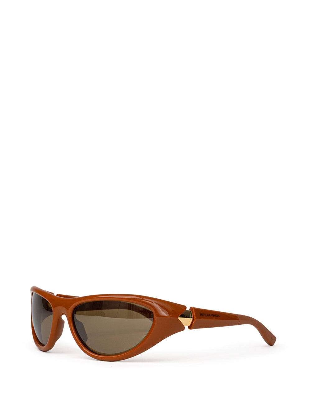 Bottega Veneta Brown Acetate Sporty Sunglasses – Siebentaschen