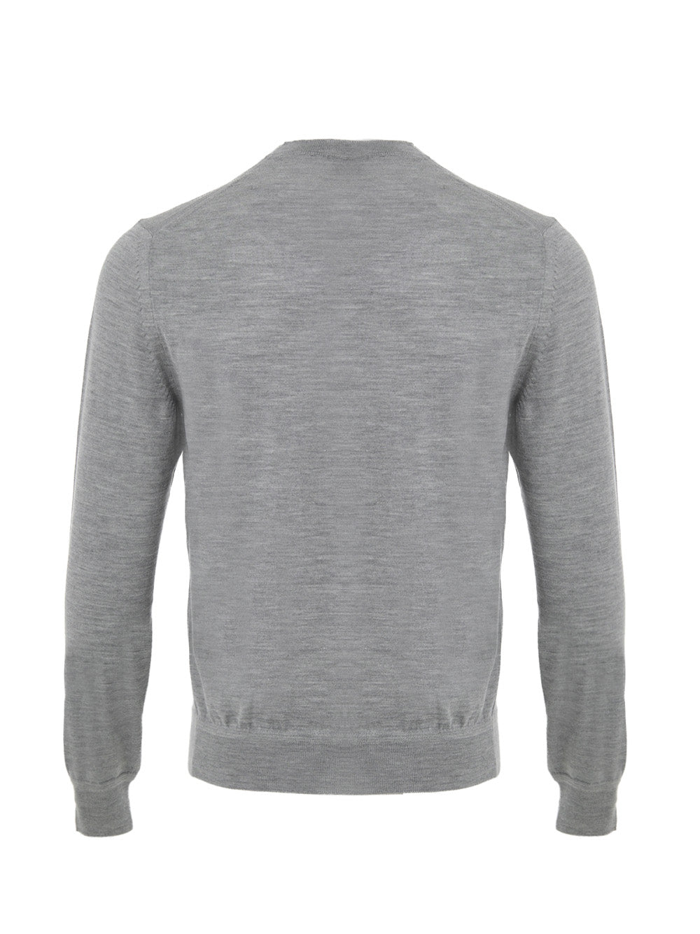 Tom Ford Grey Cashmere and Silk V-Neck Sweater