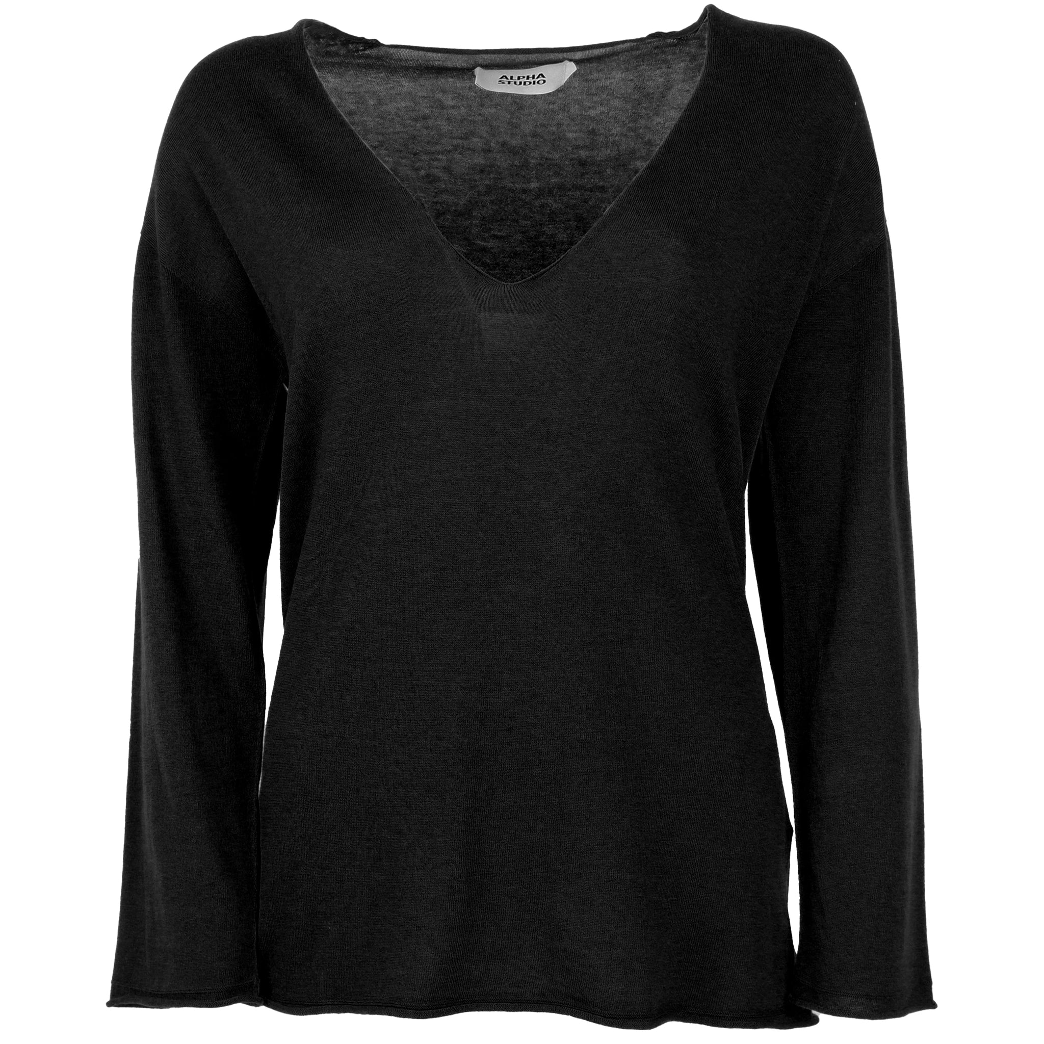 Alpha Studio Sweaters Black Woman