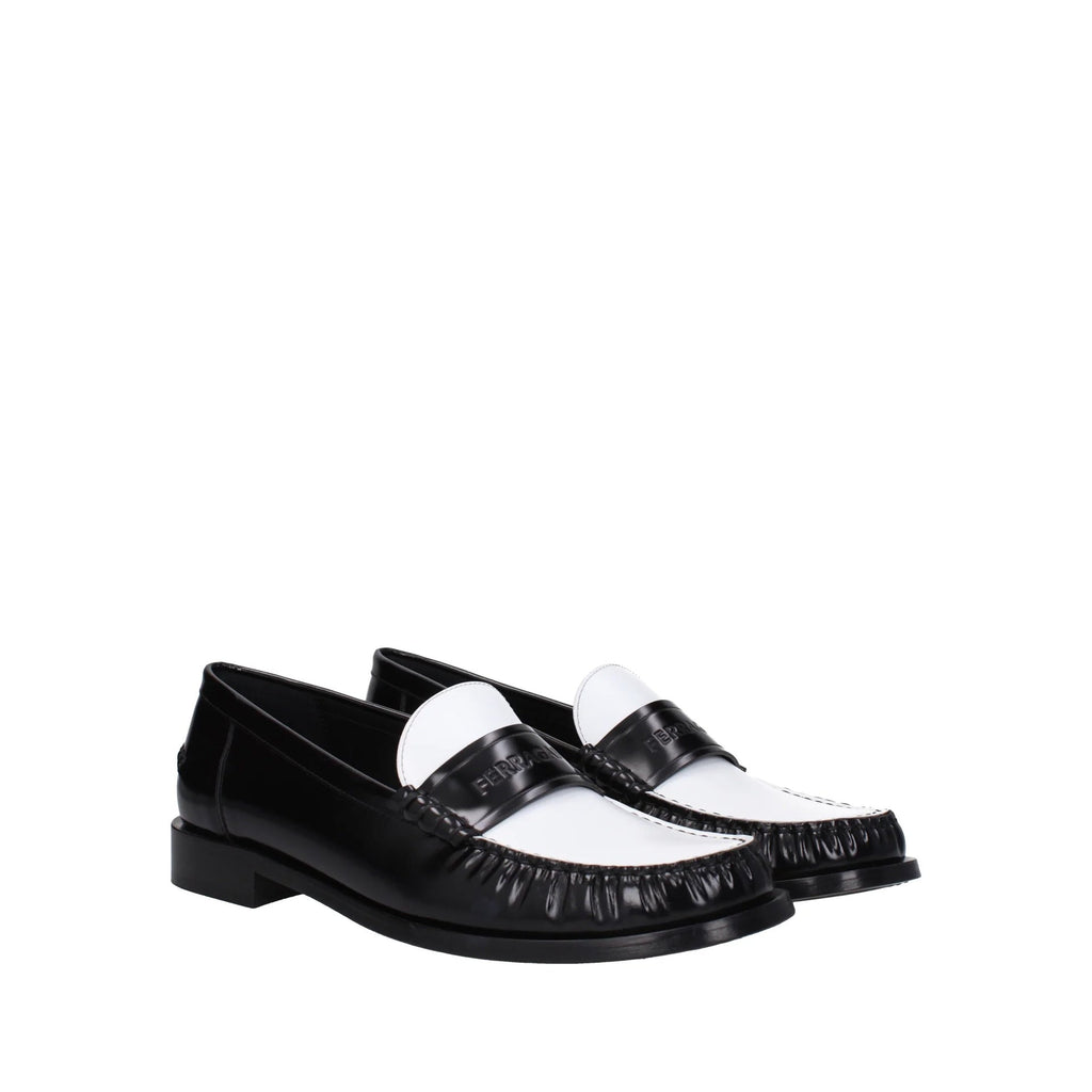 Salvatore Ferragamo Irina Leather Loafers - WOMEN SHOES - SALVATORE FERRAGAMO - Tluxy New
