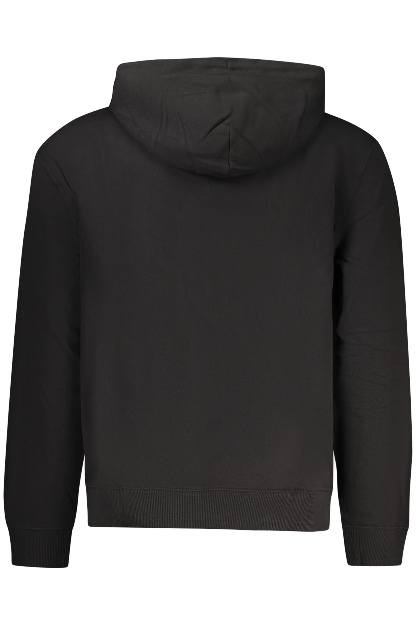 CALVIN KLEIN MEN&#39;S BLACK ZIP-UP SWEATSHIRT