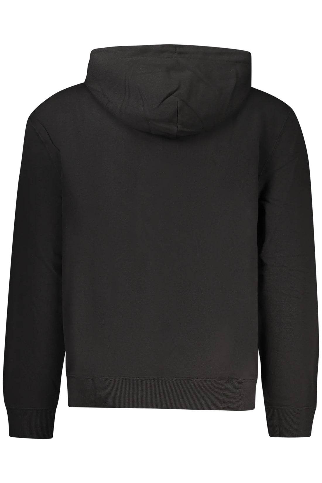 CALVIN KLEIN MEN&#39;S BLACK ZIP-UP SWEATSHIRT
